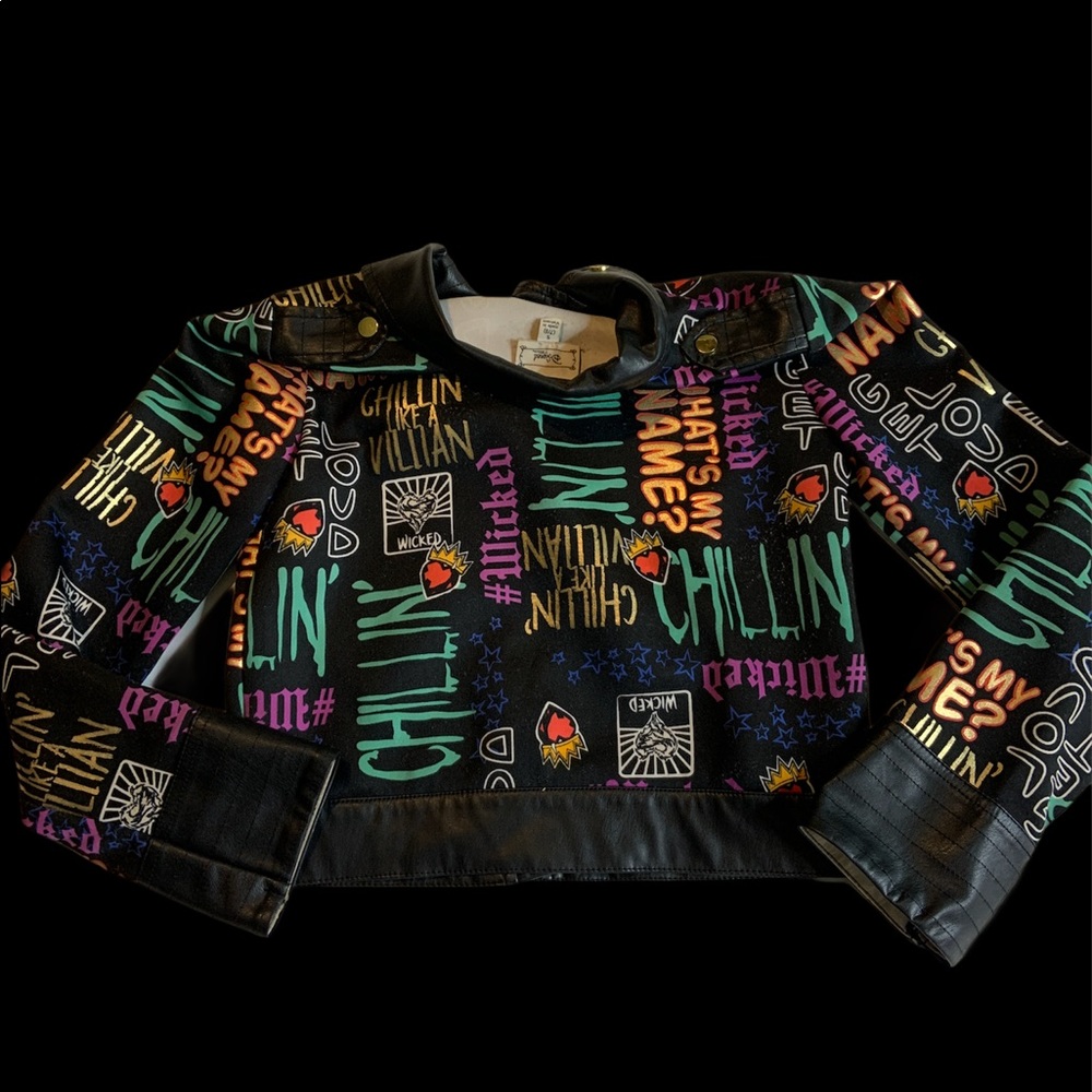 Disney D-Signed Descendants Kids moto jacket